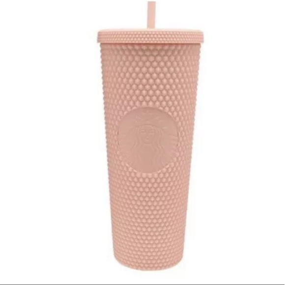 Starbucks Other - Starbucks Matte Pink Studded Cold Cup Tumbler NEW